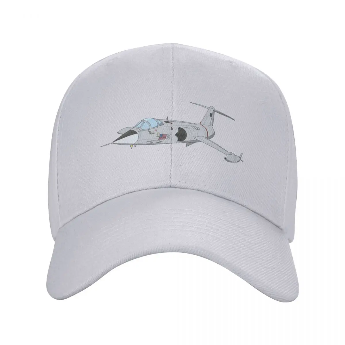 F-104 Starfighter - Aircraft Illustration Baseball Cap dad hat summer hat Ladies Men's