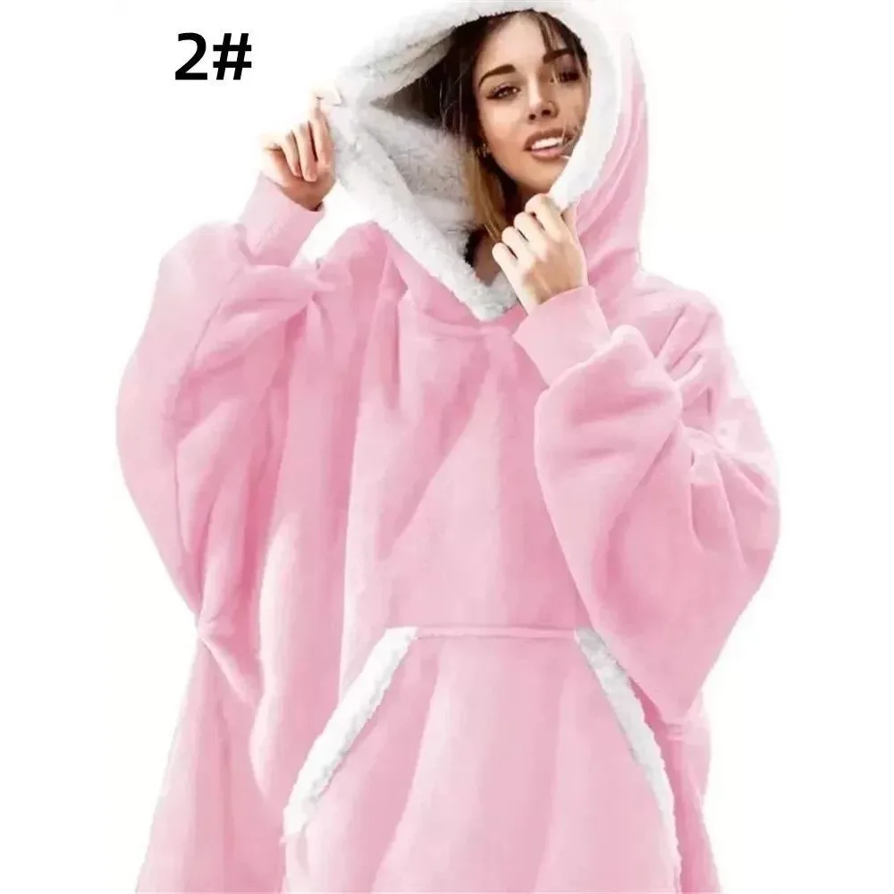 

Winter Hoodies Sweatirt Women Men Pullover e Giant TV Print Comfortable Soft Material Streetwear Casual Faion