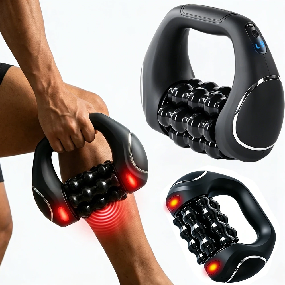 جهاز تدليك بالضوء الأحمر، بكرة - مراجعة Muscle Roller Stick وسعره