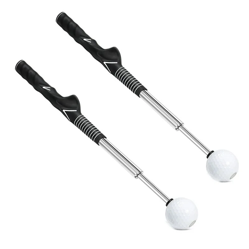 

2Pcs Golf Swing Trainer Aid - Golf Swing Training Aid for Flexibility, Tempo, and Strength Golf Warm-Up