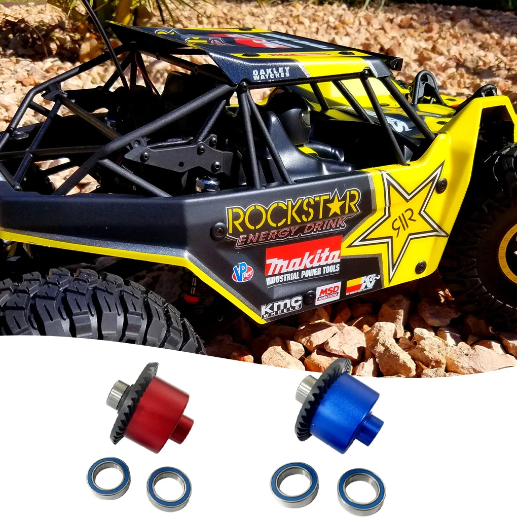 Rc vorne hinten Differential gehäuse Aluminium eloxiert für losi baja rey 4wd 4x4 vxl Stampede Rustler Remo rc Upgrade Teile