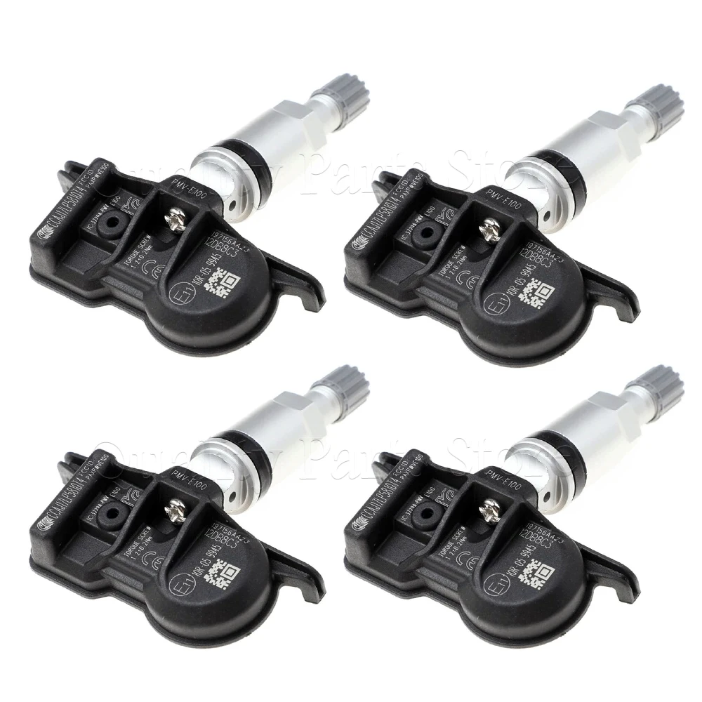 1/4 pièces pour Toyota C-HR 2020-2024 Camry bZ4X 2022-2024 Yaris Cross 2021-2024 Corolla capteur de pression des pneus PMV-E100 42607-02090