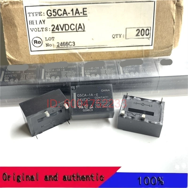 

10PCS The Relay:G5CA-1A-E 24VDC