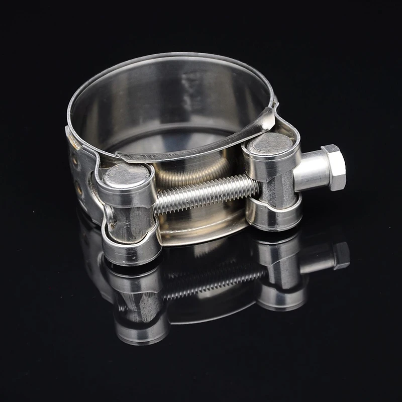 1 قطعة 304 الفولاذ المقاوم للصدأ مشبك خرطوم قوي لأنابيب الهواء والمياه العادم دائم ختم عالية القوة ، أداة لحام إصلاح #3