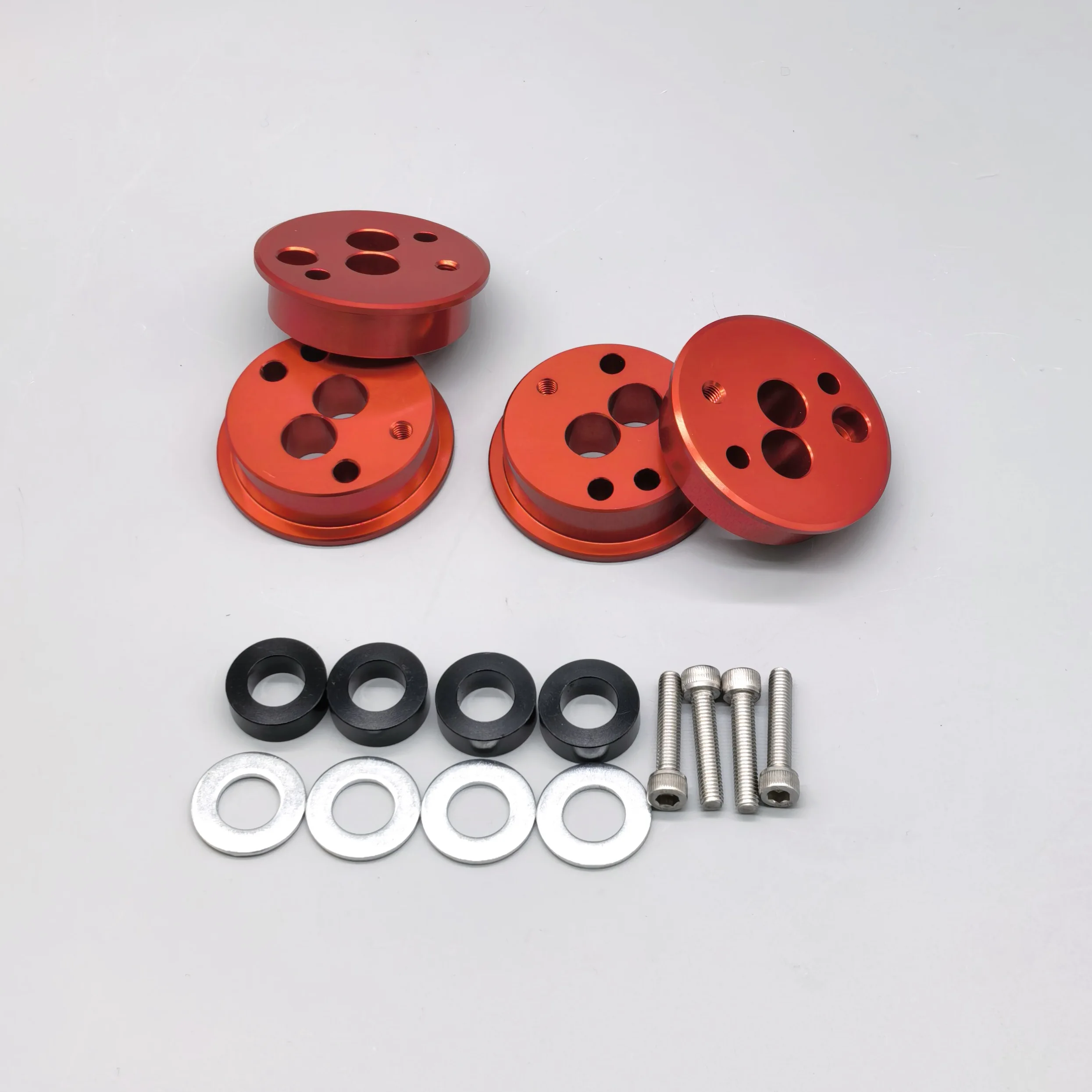 Front & Rear Adjustable Caster Bushings for Porsche 996/997/986/987/981/991 – Solid Aluminum