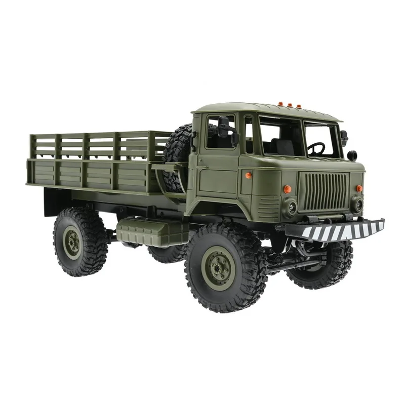 WPL 1:16 Schaal 4WD Afstandsbediening Vrachtwagen 2.4Ghz Off-Road RC Auto All Terrain Crawler Voertuig Hoge Simulatie Model auto Gift