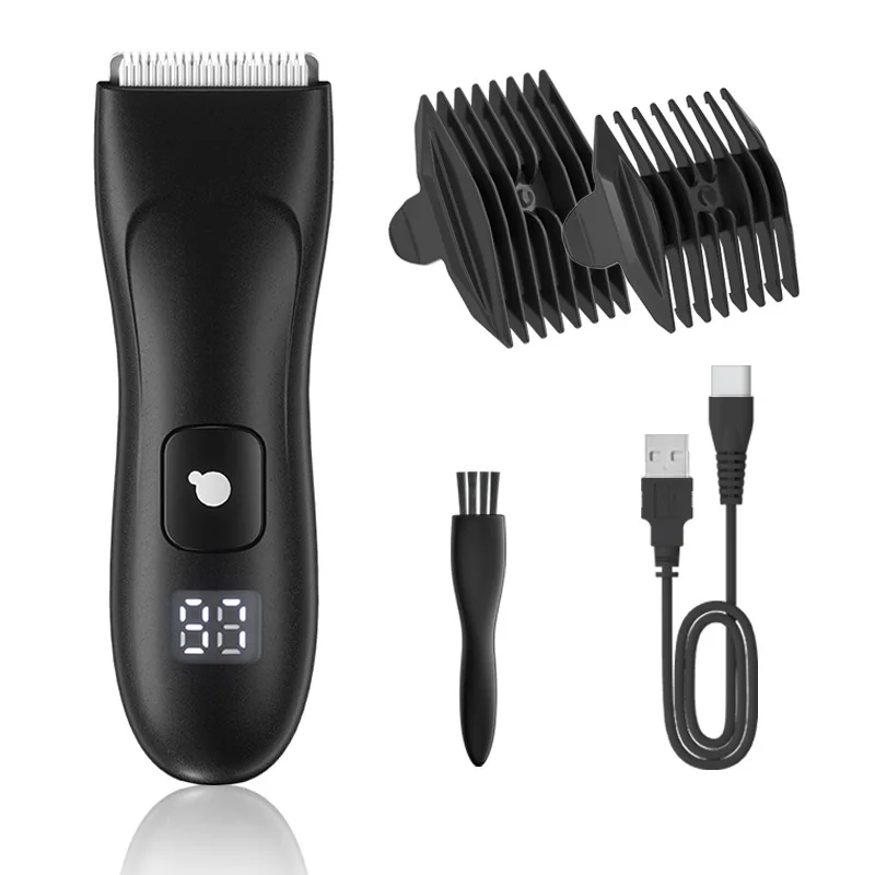 

Men Women Body Groin Hair Trimmer Cordless Hair Clipper USB Rechargeable Hair Cutting Machine Washable Safety Beard Shaver Razor