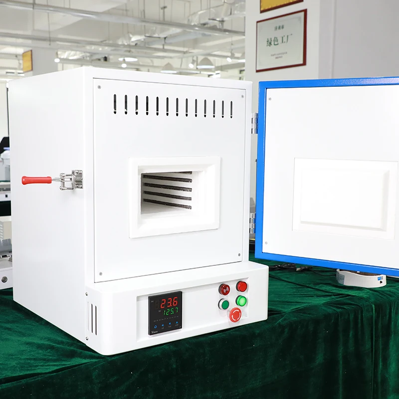 Biobase Small Lab Muffle Furnace 1000 Degree Electric Resistance Box Type Ceramic Oven - view 4