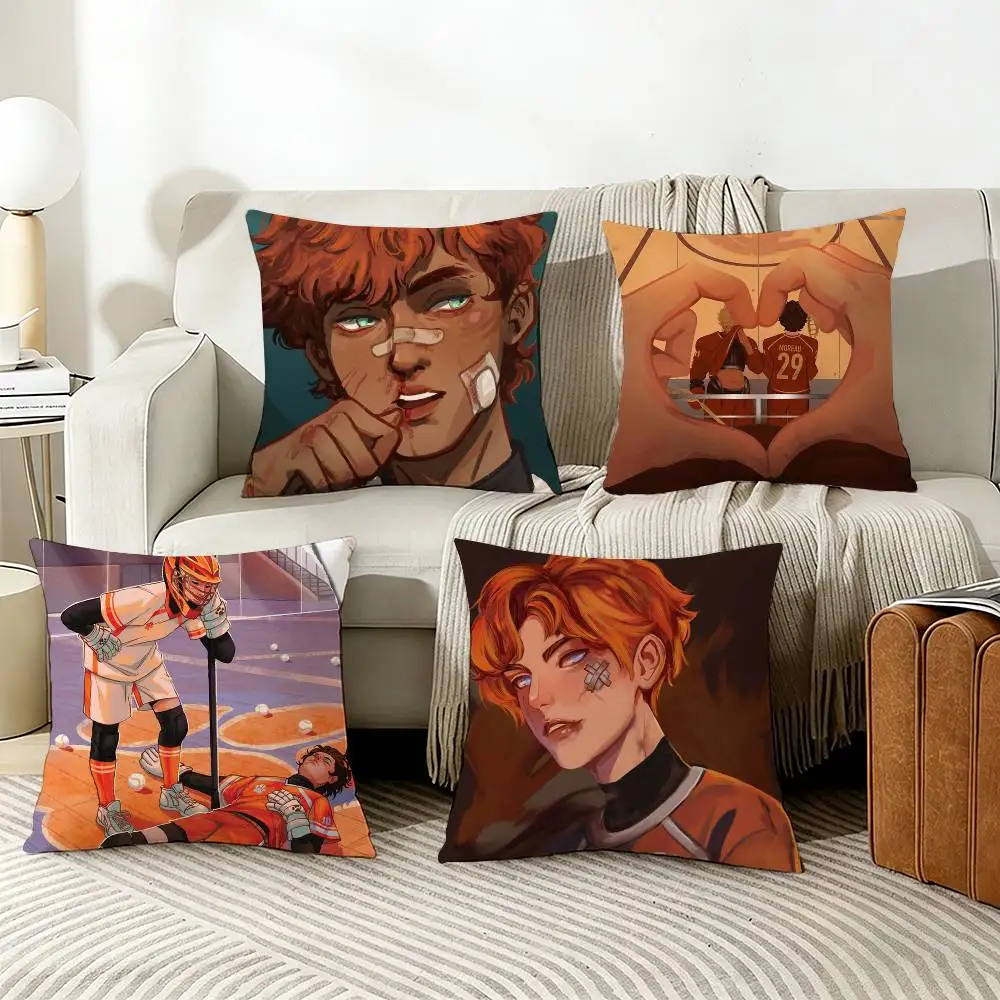 

The Foxhole Court AFTG Pillow Case Living Room Sofa Cushion Cover Suitable For Home Bedroom Room Decoration