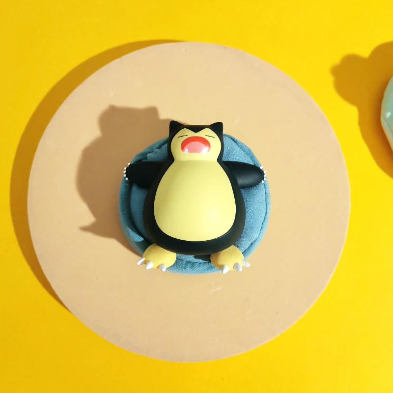 شخصيات الحركة اللطيفة من سلسلة البوكيمون المرصعة بالنجوم - بيكاتشو إيفي بولباسور سنورلاكس - لعبة زينة على شكل وحش أنيمي