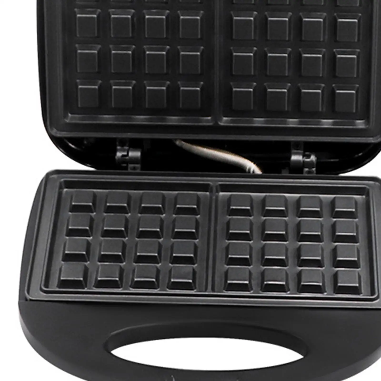 ماكينة صنع الوافل الكهربائية المنزلية سهلة التنظيف ماكينة صنع الساندوتشات للفطائر والإفطار وعجة بانيني