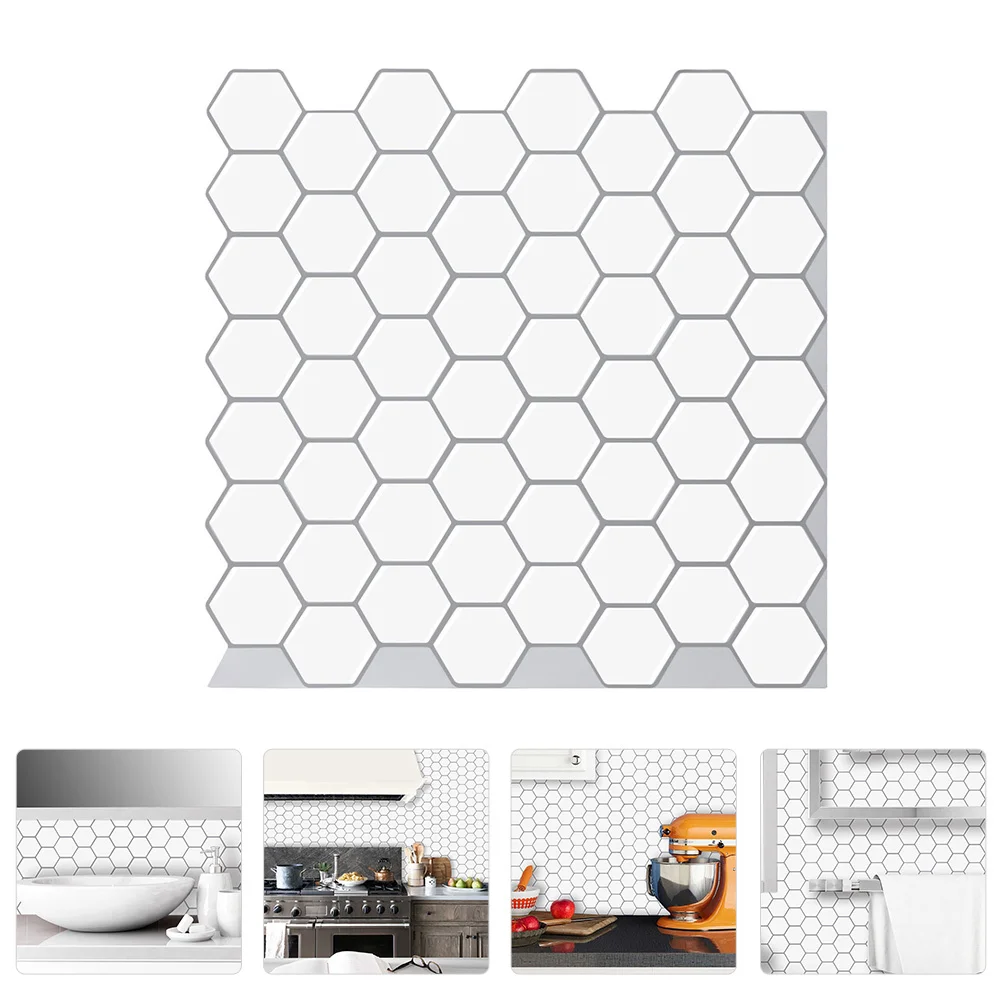 

1 Set Hexagon Honeycomb Wall Decal 3D Self-Adhesive Removable Stickers For Home Bedroom Living Room Decor Geometry Splicing