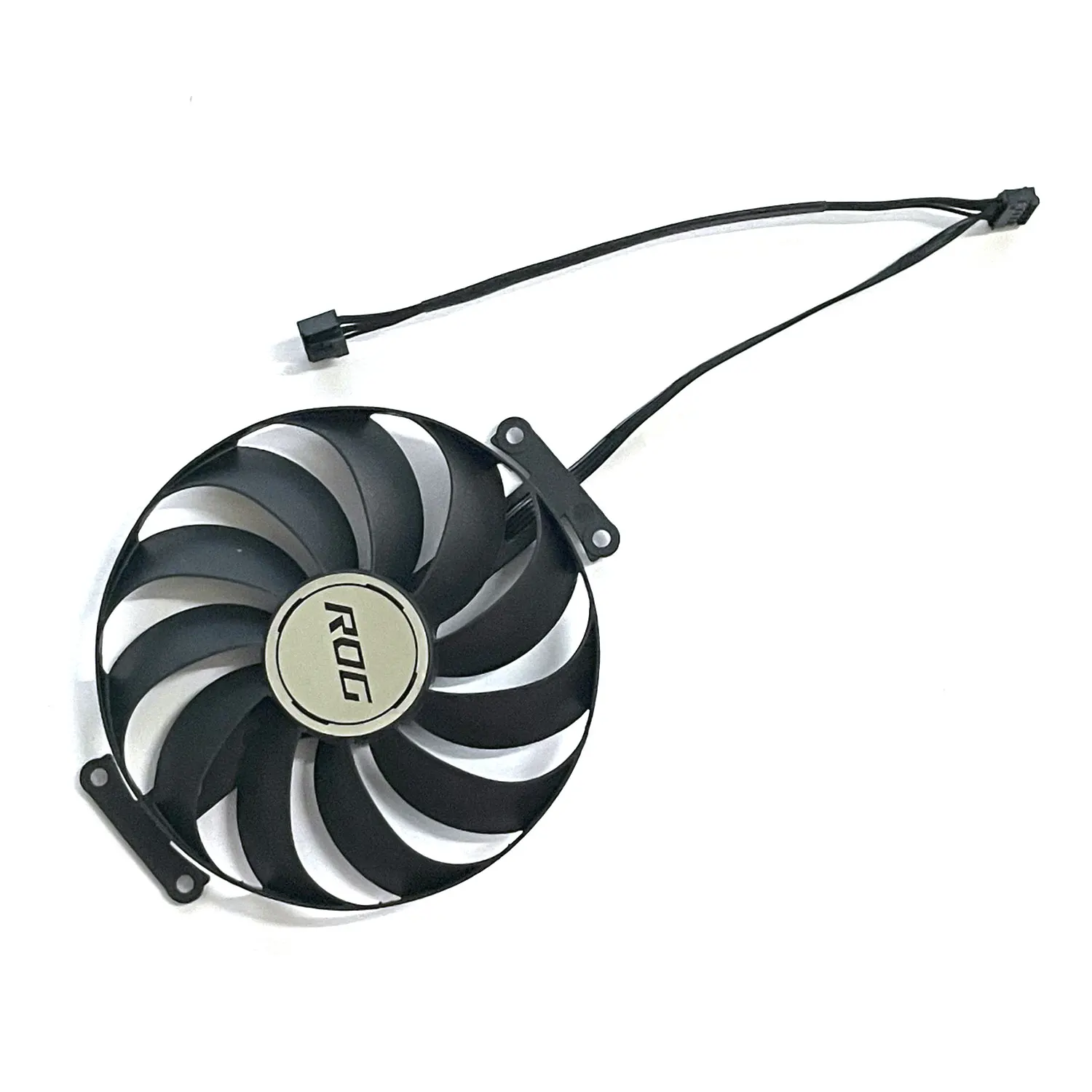 Novo 5PIN T 129215 Ventilador GPU SU CF1010U12S ROG-STRIX-RX6600XT para Asus ROG-STRIX-RX 6600 XT, RX 6600 ventilador de refrigeração gráfico