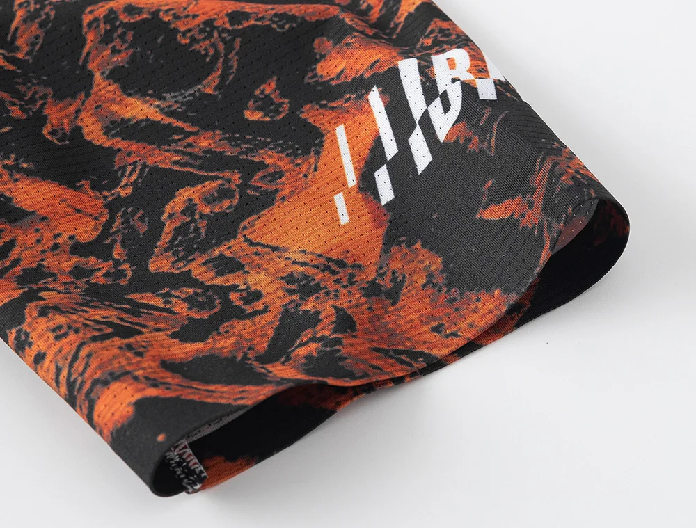 BCBE-ING Radtrikots für den Sommer, leicht, kurzärmelig, Rennschnitt, schnell trocknend, atmungsaktiv, UPF50+-Stoff, Maillot Ciclismo Hombre – Detail 12