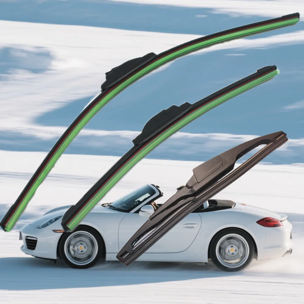 

For Citroen C4 Cactus 2014-2023 2015 2016 2017 Wiper Front & Rear Wiper Blades Windshield Windscreen Window Brushes 26"+18"+10"