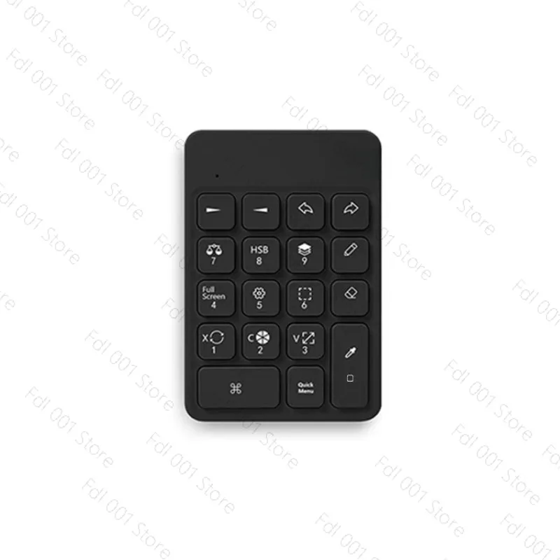 Wireless Bluetooth Mini Shortcut Keypad Portable Custom Shortcut Keyboard for Procreate Drawing