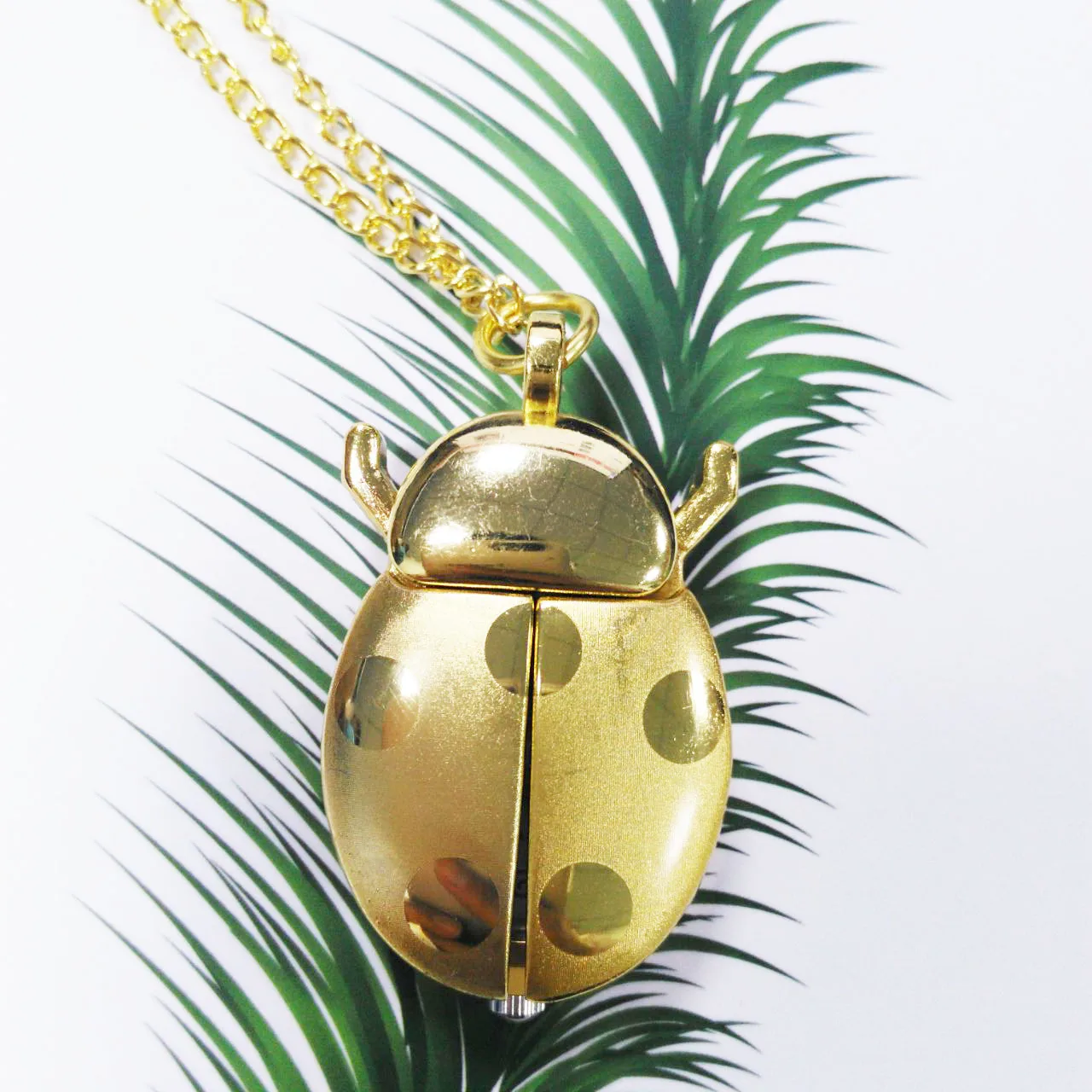 Vintage Nhỏ Dễ Thương Đầm Nữ Thạch Anh Đồng Hồ Bỏ Túi Cho Nam Nữ Fob Dây Chuyền Côn Trùng Cánh Mặt Dây Chuyền Vòng Cổ Đồng Hồ Cho Trẻ Em