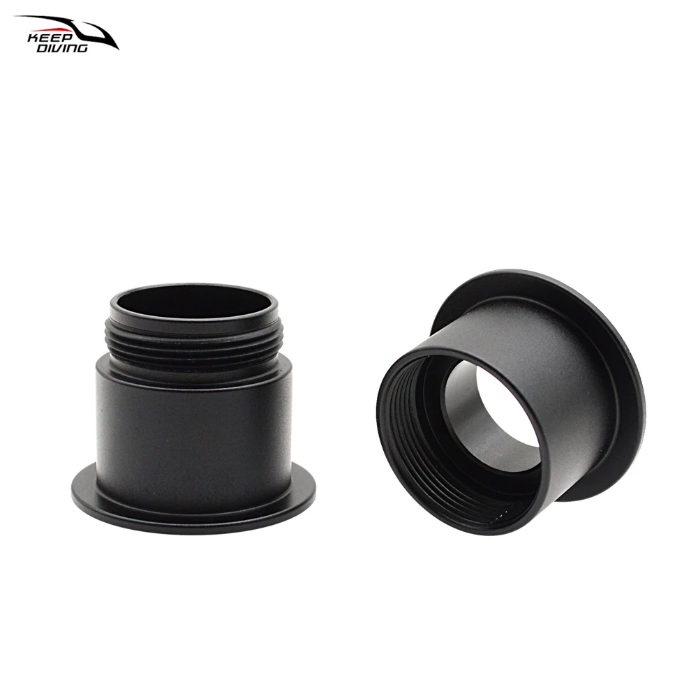 1 قطعة الغوص سبائك الألومنيوم بكرة كم SMB الغوص الإفراج السريع حلقة بكرة إصبع بكرة كم معدات غطس