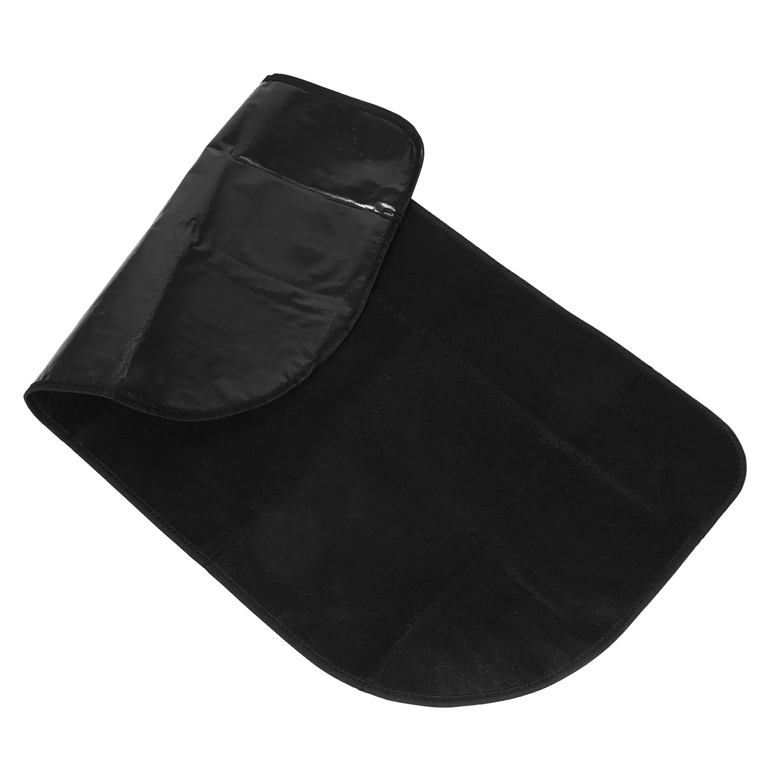 

Fireplace Mat Half Round Fireproof Floor Protector For Wood Stove Indoor Outdoor Camping Grill Heat Resistant Pad Mat