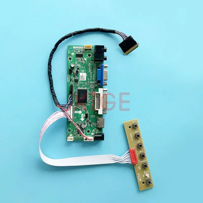 

For HV121WX5-110 HV121WX5-113 Controller Driver Board DVI VGA HDMI-Compatible 1280x800 LVDS 40 Pin 12.1" Laptop Matrix DIY Kit