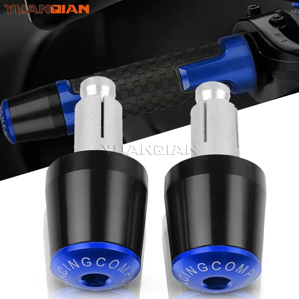 

7/8" 22MM Motorcycle Handlebar Grips End Handle Bar Cap End Plug For Suzuki GSXR 600 750 GSX-R 1000 R/X gsx-r1000 2009-2021 2022