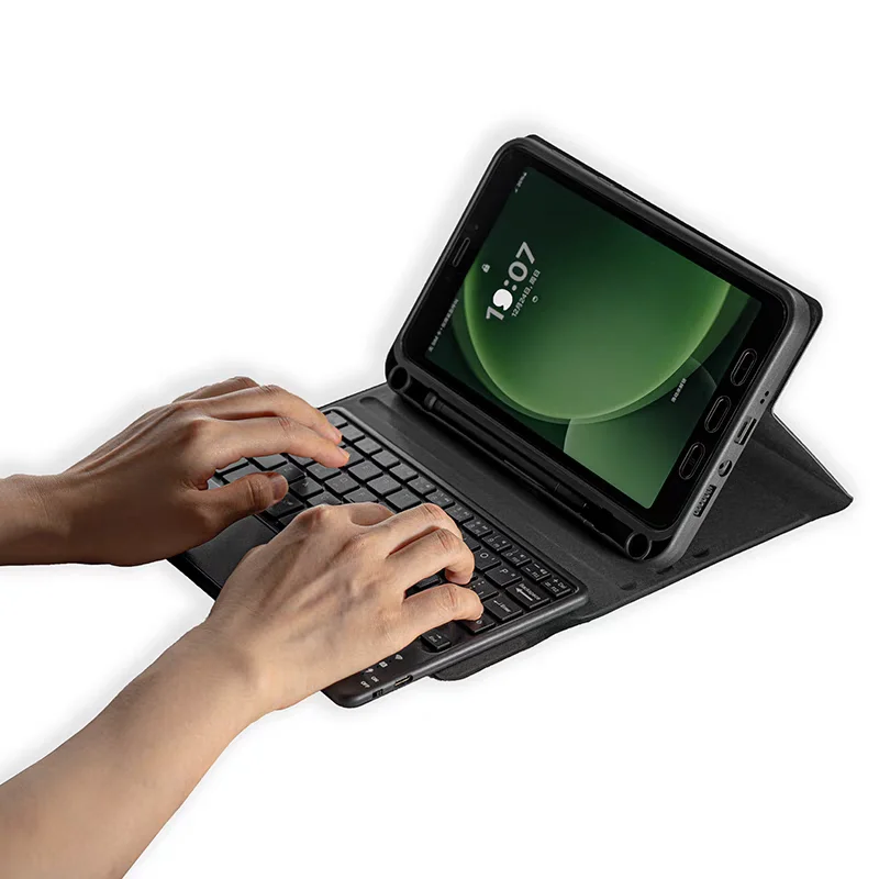 Bluetooth Keyboard Case For Samsung Galaxy Tab Active 3 8.0 2020 T570 T575 T577 Cover For Tab Active 5 8.0 2024 SM-X300 SM-X306B