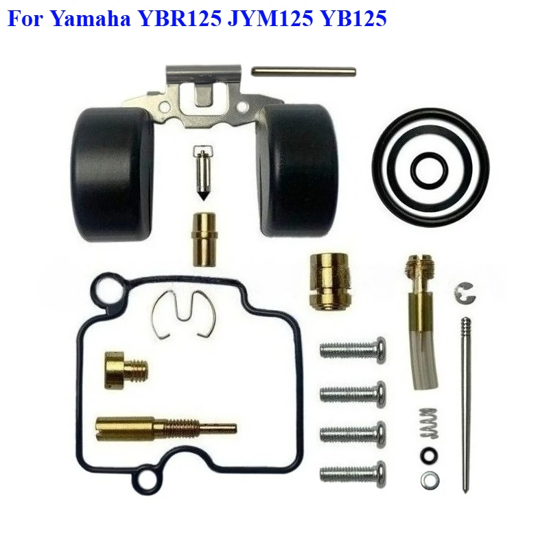 

1 Set VM22 Motorcycle Carburetor Repair Kit for Yamaha YBR125 JYM125 YB125 Motorbike