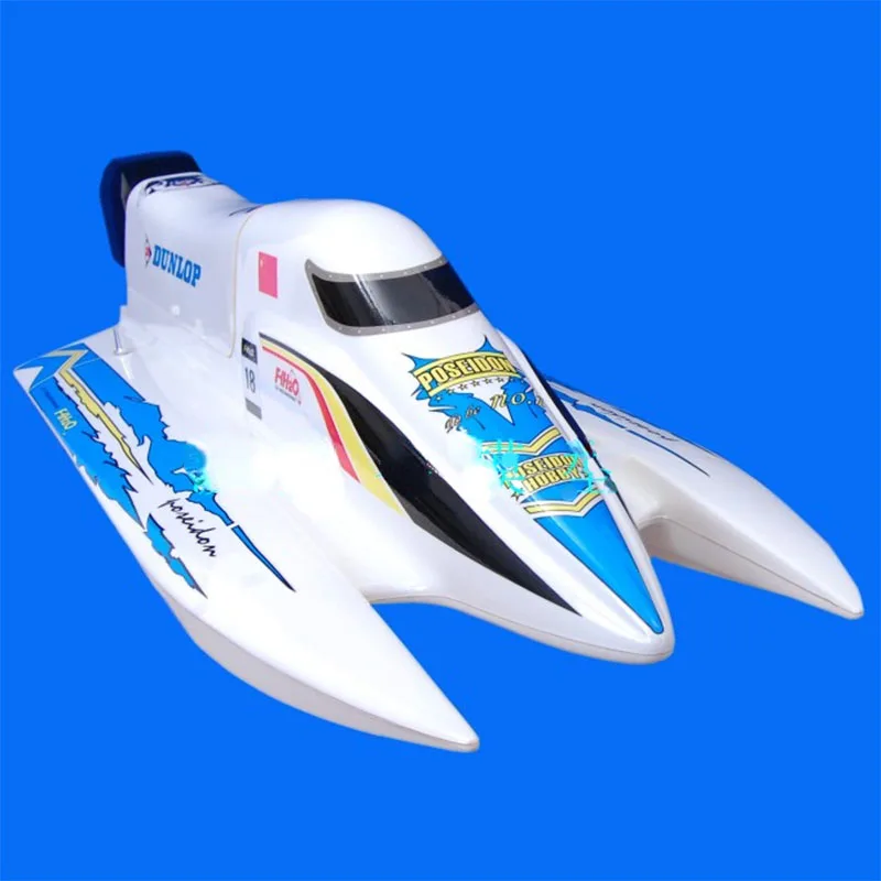 The New F1 Racing Boat Brushless Electric Speedboat Empty Boat Version Simulates A Remote Control Boat Model