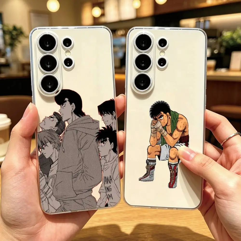Hajime no Ippo Ippo Makunouchi  Phone Case Transparent Silicone Soft For Samsung S25,S24,S21,S22,S23,S30,Ultra,S20,Plus,Fe Gift