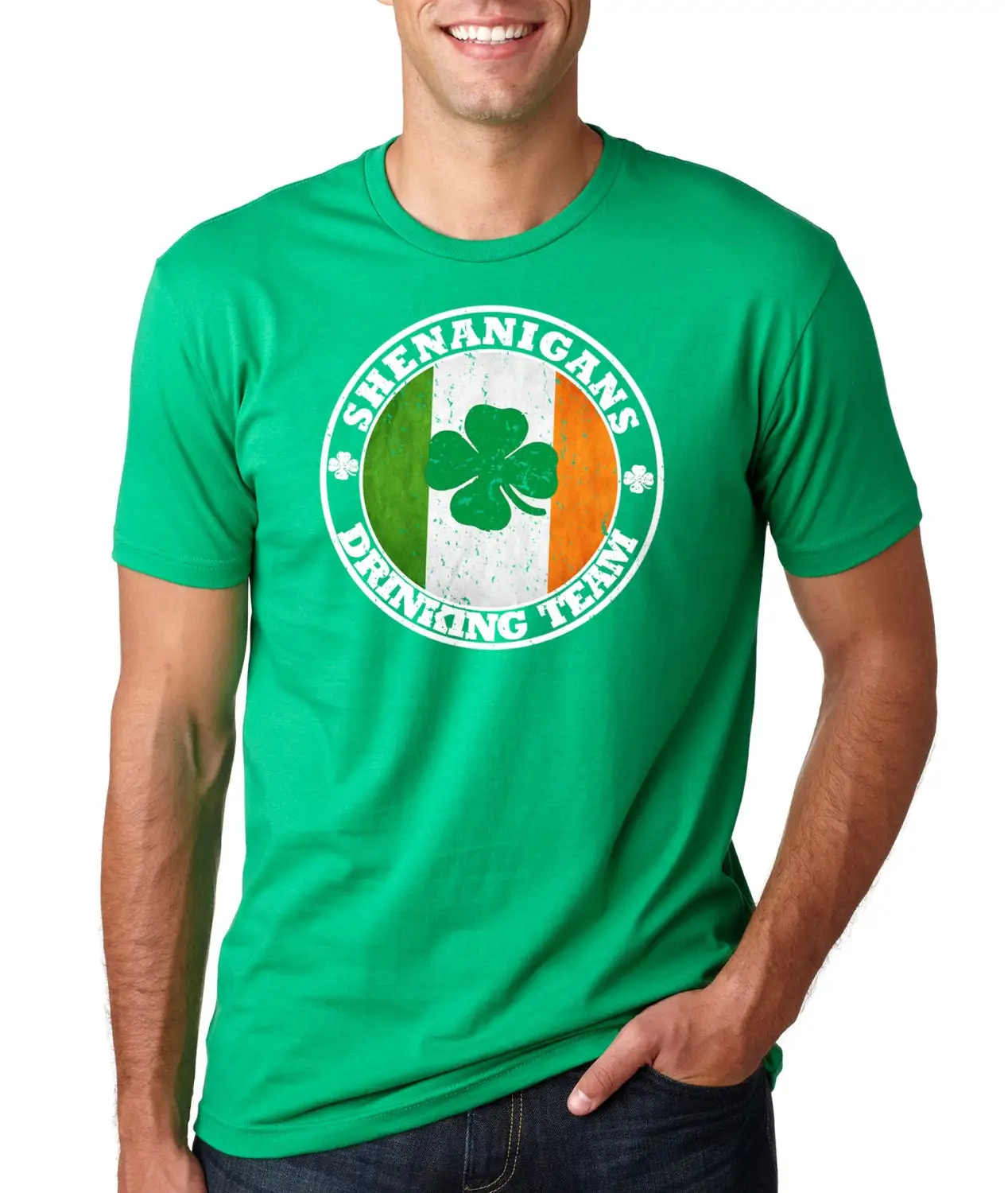 Ireland Flag T Shirt Saint Patrick'S Day Irish Shamrock Shenanigans Clover