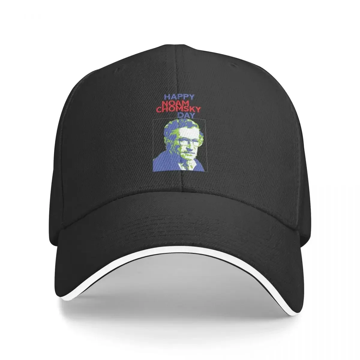 

Great Model Happy Noam Chomsky Day Baseball Cap Trucker Hat New In The Hat Military Tactical Cap Golf Mens Hats Women's