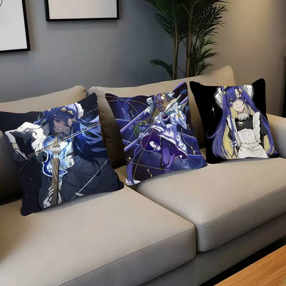 Voyager Animated Game R-Reverse 1999 Pillow Case Fashion Square Pillowcase Bedroom Sofa Room Ins Decoration Leisure