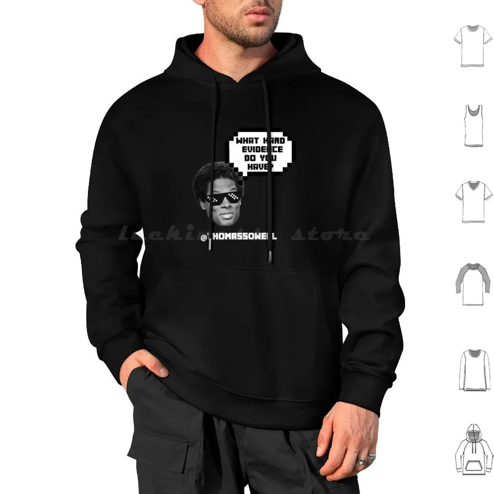 Thomas Sowell 3 Questions For The Left Hoodies Long Sleeve Thomas Sowell Libertarian Conservative Economics Sowell