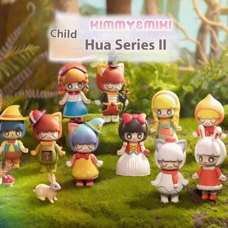 

52TOYS Kimmy Miki Fairy Tale 2nd Series Mystery Blind Box, готовая к отправке, милая виниловая фигурка кавайной куклы, подарок для девочек, коллекции