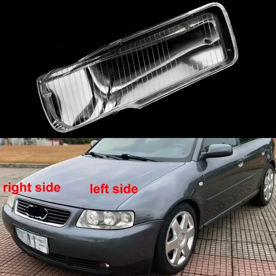 

For Audi A3 2001 2002 2003 Headlight Shell Lamp Shade Lens Transparent Headlamp Cover Plexiglass Auto Replacement Parts