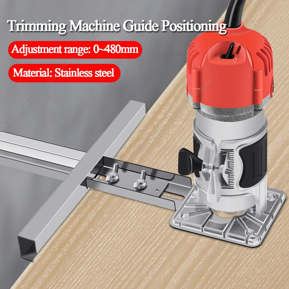 Router Woodworking Wood Milling Machine Base Professional Edge Trimmer Guide Positioning Accessories Joinery Tools