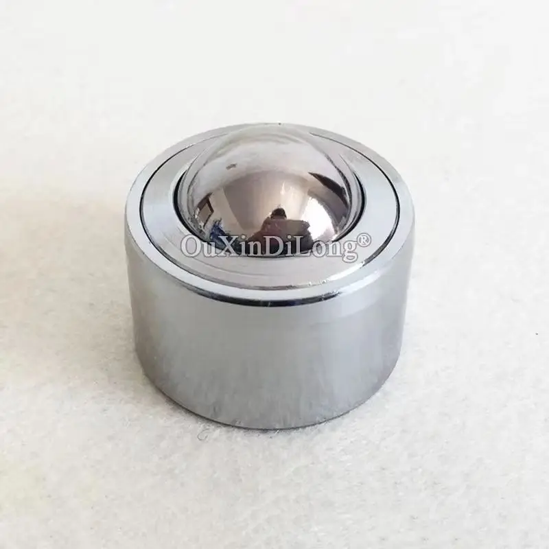 10PCS Heavy Precision Conveying Transfer Unit Ball Bearing Universal Wheels Industrial Bull Eye Wheels Conveyor Rollers Sliders