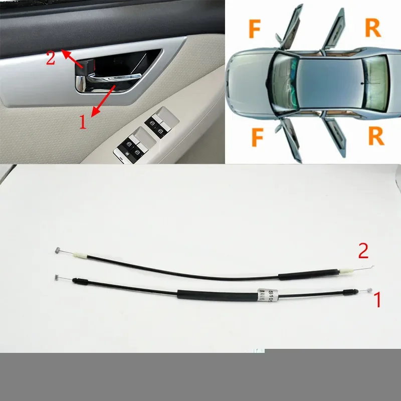 Soarhorse 1 pcs Car Door Handle Cable Lock Wire For Lifan X60