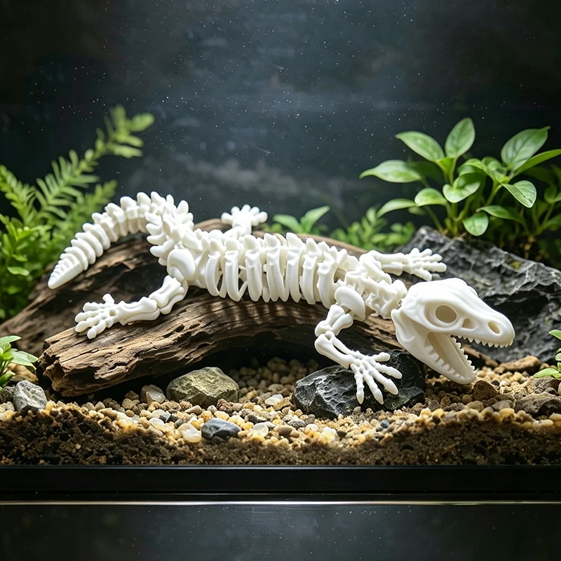 Aquarium Fish Reproduction - 1PC Realistic Canglong Skeleton Reproduction Aquarium