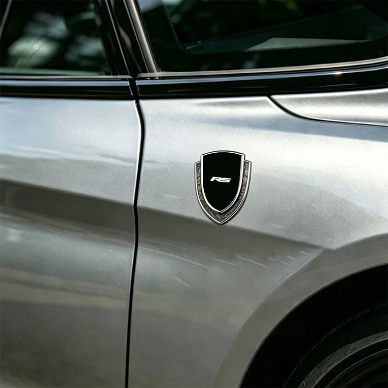 Auto Door Trunk Fender Decoration Shield Protective Sticker For Chevrolet RS Corvette Silverado Tahoe Cruze Malibu Accessorie