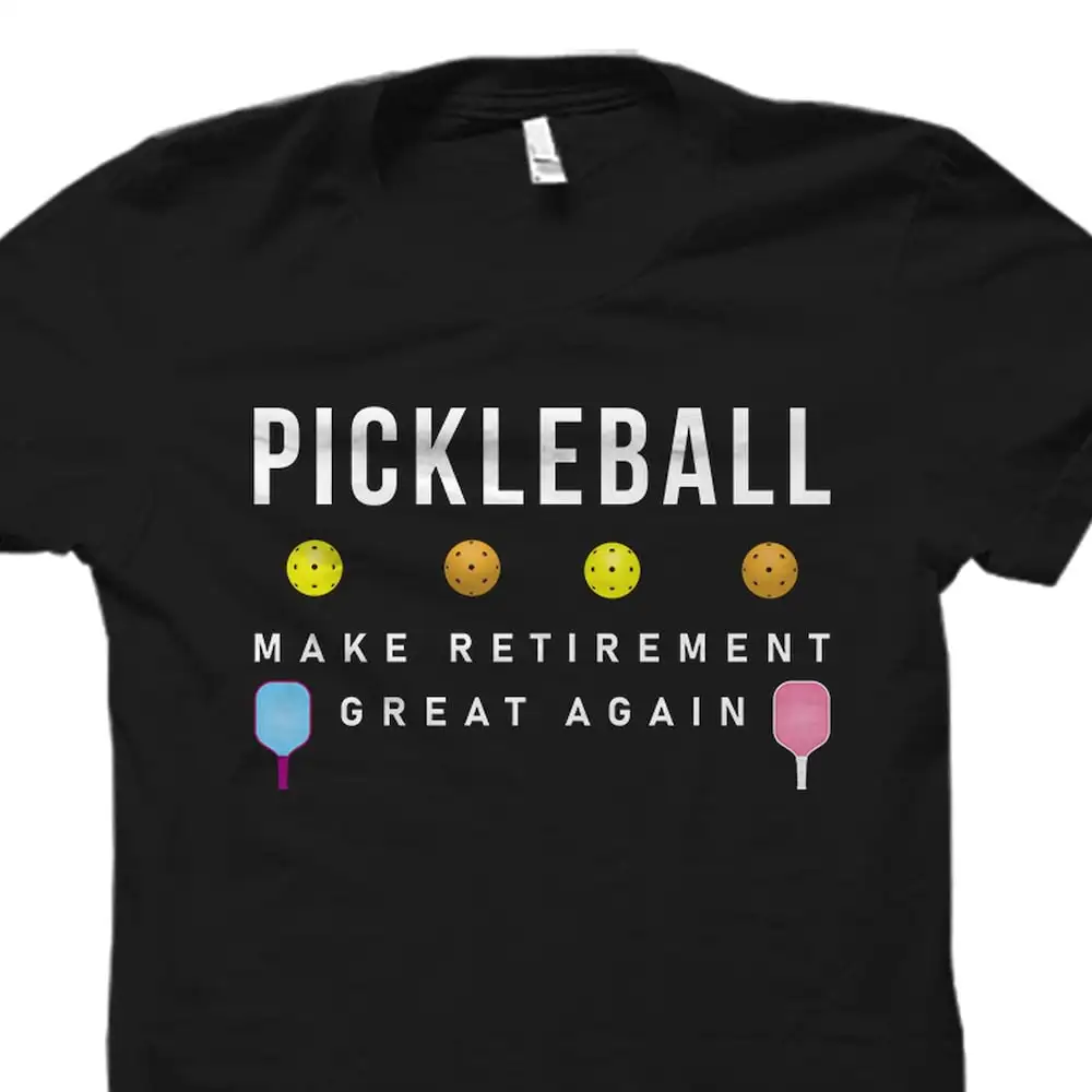 Pickleball T Shirt Retirement Retired Player S Os1711