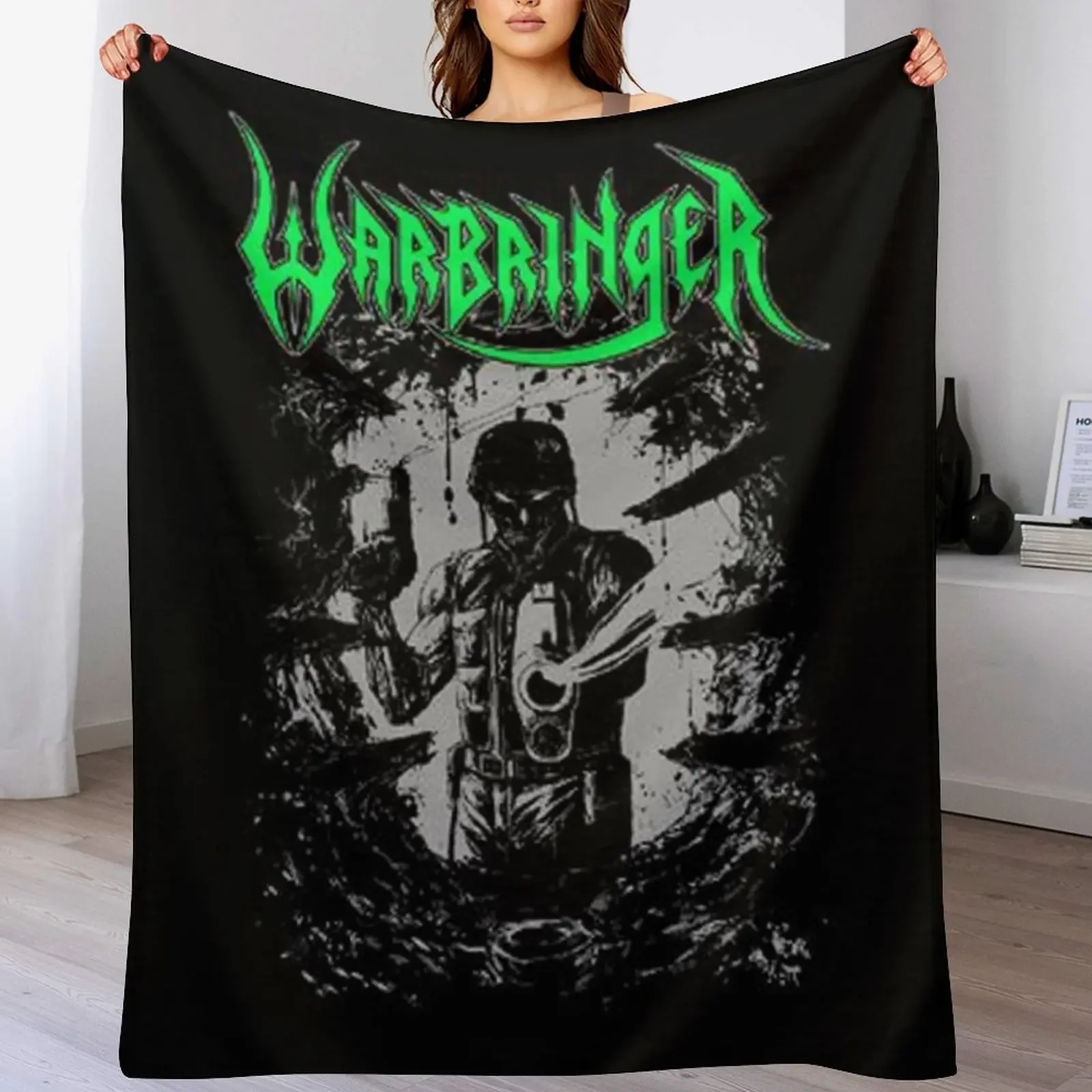 next warbringer - logo Manta para bebé, sofás decorativos finos, mantas y mantas