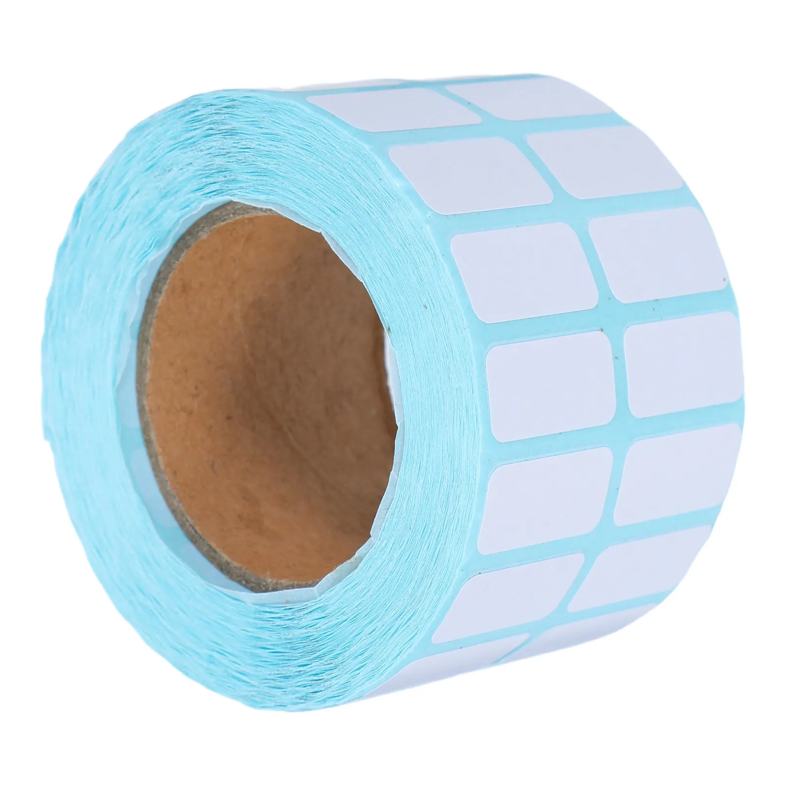 Writable Label Roll 3000Pcs Removable Self Adhesive Blank Stickers for Containers Freezer Moving Boxes Kitchen