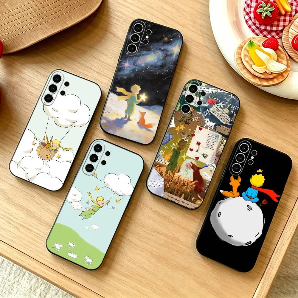 

The Little Prince Phone Case For Samsung S25,S24,S21,S22,S23,S30,Ultra,S20,Plus,Fe,Note,10,9,5G Black Cover