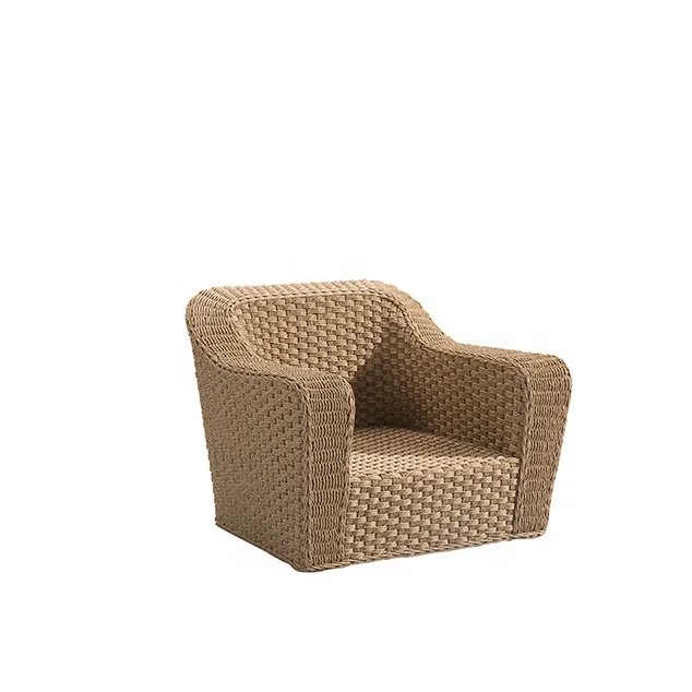 Garden Furniture Outdoor Aluminum Rattan Wicker Weaving Sofa Set Furniture