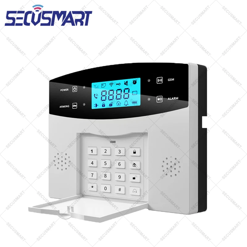 Tuya-Wireless Home Burglar Security Alarm System, Wi-Fi, GSM, Detector com fio, Smart Life App, Alexa, Google Home