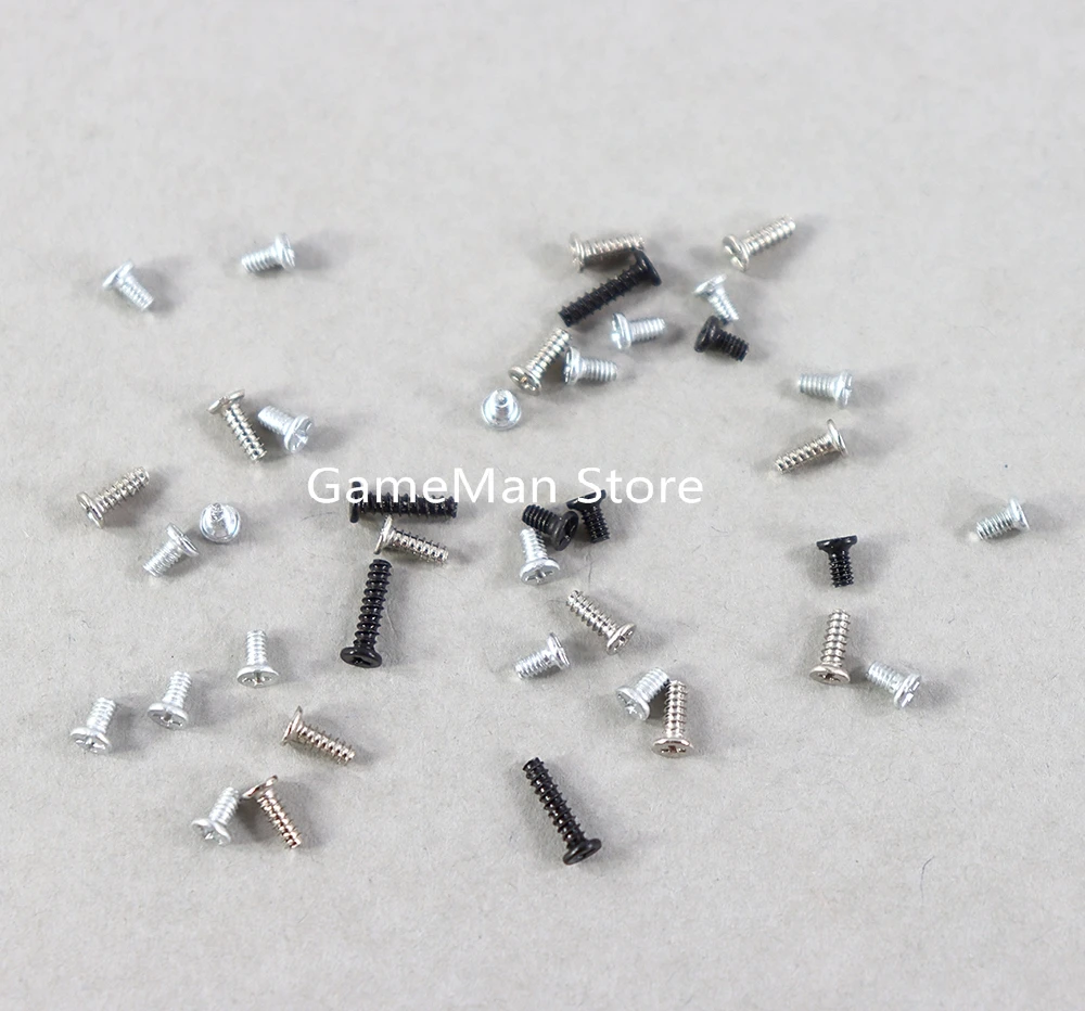 مجموعة واحدة من مسامير الإسكان لوحدة التحكم نينتندو سويتش لايت مجموعة كاملة من البراغي مجموعة استبدال ملحقات الألعاب