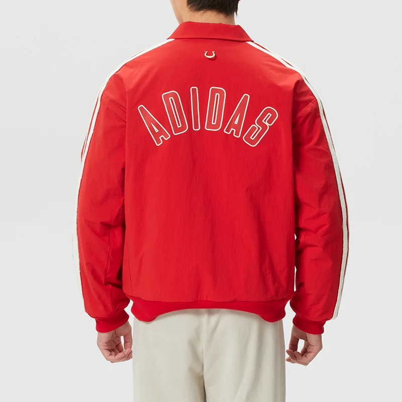 Adidas Men's Sports Casual Wear Fashionable Hooded Windbreaker Fitness Training Jacket Top Ke4059