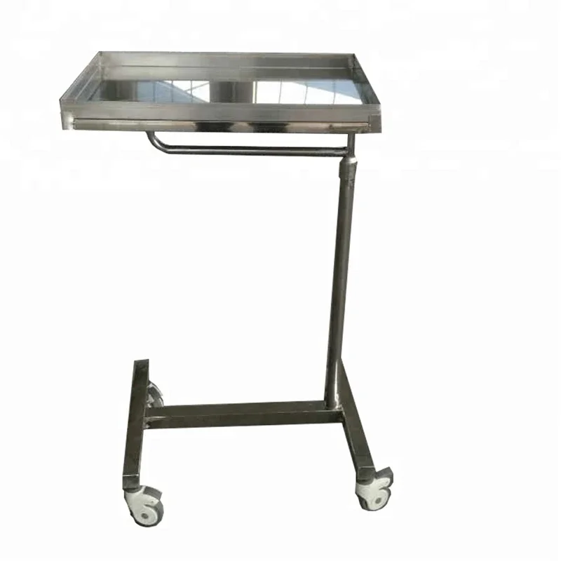 EUR VET Factory Price Veterinary Equipment Trolley Stainless Steel Medical Hospital Trolley Pet Hospital Trolley