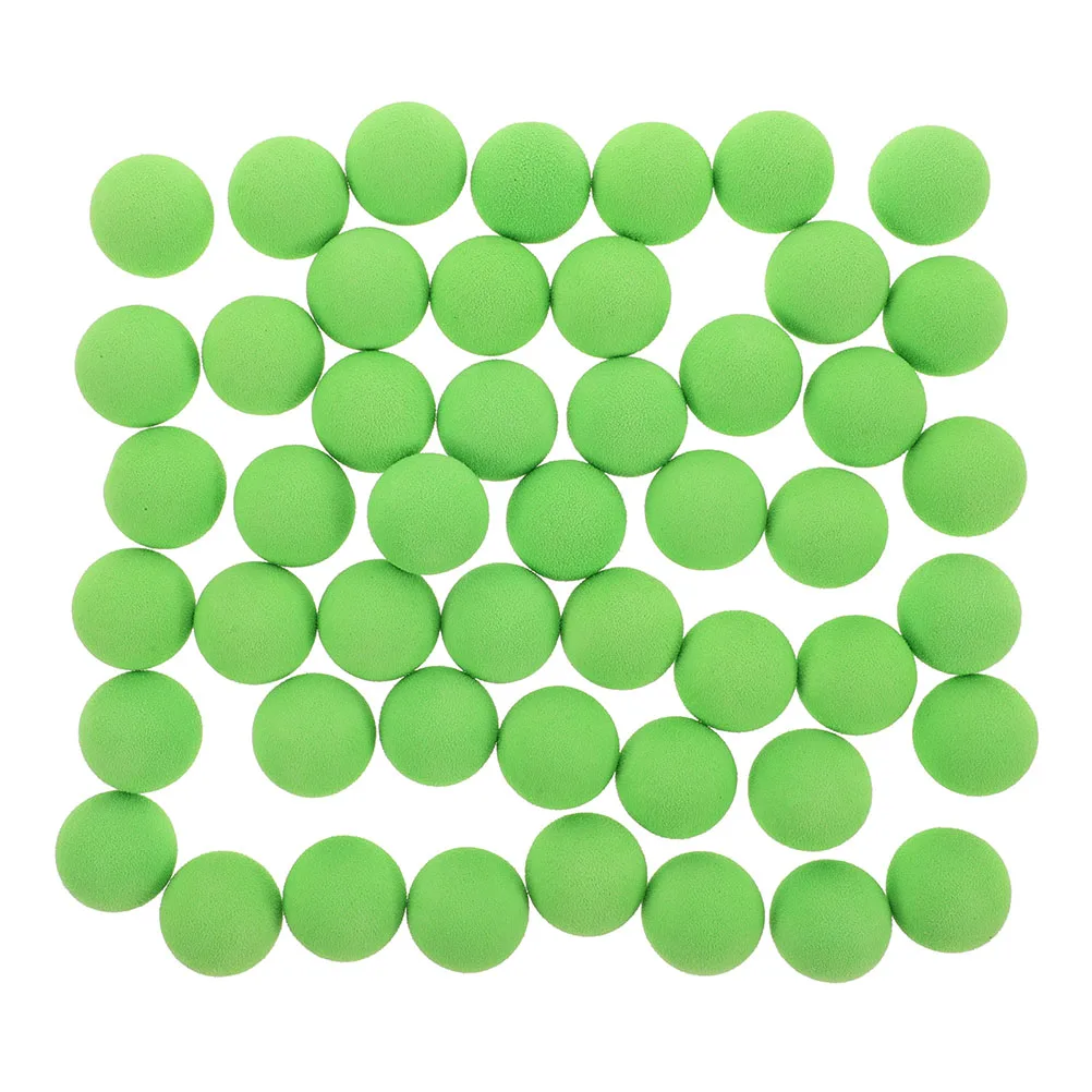 100 pcs EVA Foam Balls Soft Sponge Shooter Game Toy Indoor Outdoor Family Sports Carnival Agility Practice